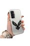 Samsung Galaxy A35 Compatible Hard Acrylic Back Silicone Edge Lens Protection Case