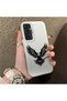 Samsung Galaxy S23 Fe Compatible Hard Acrylic Back Silicone Edge Lens Protection Case - 2