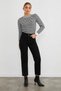 Julia Milano Boyfriend Women's Denim Trousers Daily Casual Wear Black Mom Comfort New Season Black Jean (2026)