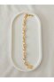 Zircon Stone Waterway Leaf Flower Ivy Steel Bracelet - 2