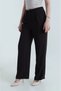 Women's High Waist Crepe Tencel Zipper Pocket Trousers