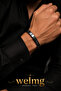 Hematite Bracelet - Thin Model - Name Bracelet - Men's Bracelet - Natural Stone Bracelet - 4