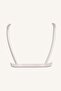 Lace Detailed Satin Coverless Padless Underwireless Bralet G1139Ax26Au - 7