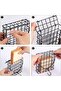 2-Pack Outdoor Bird Feeders, Hanging Feeder Cage - Black - 3