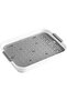 White Rabbit Cage Grid 10.5x7.2 Inch Guinea Pig Anti-Tipping Toilet Trainer Corner Training Cage Tray
