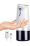 Automatic soap dispenser 500 ml contactless USB rechargeable soap dispenser for hands, tableware - bathroom, kitchen