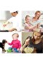 Stainless steel potato masher, long handle, one-piece, heavy, for potatoes, vegetables and fruit - 2