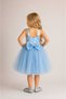 Girl's Tulle Bow Special Occasion Graduation and Birthday Dress - 2