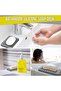 1-Piece Silicone Soap Dish Shower Holder (Grey), Suitable for Bathrooms and Kitchens - 4