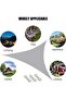 This 3-meter UV-protected triangular shade sail provides shade for garden plants, and the breathable greenhouse is for terraces, campsites,... - 3