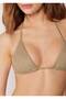 Triangle Bikini Top Metallic Glow - 3