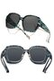 Clip-on sunglasses for eyeglass wearers - Clip-on sunglasses - UV protection, ultra-lightweight - Unisex - Frame width 145 mm - Blue