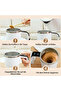 380ml magnetic self-stirring coffee mug with temperature display, rechargeable smart mug with lid - 2