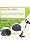 Replacement spools for LIDL Parkside lawnmowers PRT 550 A1, A3; PRTA 20-Li A1, B2, C3 (3 lawnmower replacement spools + 1 spool cap) - 3