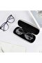 Hard-shell eyeglass case, aluminum alloy eyeglass case, metal sunglasses case, unisex hard-shell eyeglass case for children and boys. - 3