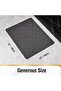Bath Mats - Anti-Slip Shower Mat, 50x80cm Anti-Slip Bath Mat with Drainage, Soft PVC Bath Mat for Bathroom, Quick-Drying, Black - 2