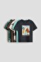 5-pack jersey T-shirts