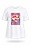 White Catch the Sunset Printed T-Shirt 12200