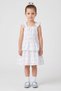 Todlers Girl 2 Pcs Floral Print Dress With Scrunchie, Multicolor