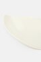 Porcelain Oval Twist Severing Dish, White - 3