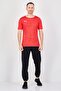 Men Sportswear Fit Short Sleeve Training T-Shirt, Red - 4