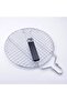 Barbecue Tool Set - Round Stainless Steel Chicken/Meat Grill Net, Detachable 28x28x1.8cm - 2