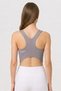 Women Brand Logo Padded Sports Bra, Mauve - 5
