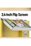Suitable for Digital Camera 1080P HD 48MP Point-and-Shoot 8x Zoom 32G Card Yellow - 4