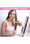 Cordless hair straightener/curling iron, USB rechargeable, 2-in-1 design, ceramic plate, 4 temperature settings - 4