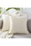 Velvet pillowcase - Off-white - 45x45 cm - Pack of two
