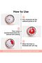 Kitchen timer, magnetic mechanical countdown timer with visual display, 60-minute manual timer, suitable for classrooms, gyms, offices, etc. (pink) - 2