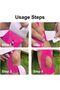 20-piece pack of kinesiology tape, elastic and waterproof body tape, sports tape, suitable for muscle, shin pain, ankle, knee, shoulder, etc. - 5