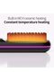 Professional Cordless Straightening Brush for Short Hair with Temp Display (Black) - 5