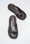 Bitter Brown Women's Slippers Flip-Flops Daily Comfortable - 3