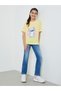 Teen Girls Yellow Lilo and Stitch Oversized T-Shirt - 2