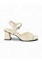 Comfit Block Heel Sandals with Adjustable Ankle Strap