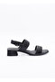 Minimal Block‑Heel Strap Sandals