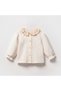 Baby Girl Shirt with Lace Collar