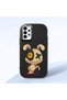 Samsung Galaxy A04S Compatible Case Camera Protector Black Silicone Couple Phone Case Character Patterned