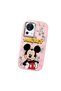 Mi 13 Lite Compatible Case Camera Protector Pink Silicone Couple Phone Case Character Patterned - 3