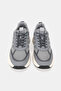 Men's Gray Breathable Knitted Casual Sneakers Shoes - 4