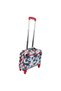 Classy Printed 4Wheel School Trolley+Lunch Bag+Pencil Case 1924 20inch Assorted Color - 4