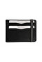 Genuine Leather Horizontal Black Men's Wallet with Gift Box Mcz3069