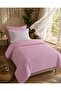 White Embroidered Pink-White Winter Baby Duvet Cover Set
