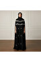 Embroidered Cape Abaya – Crepe Fabric