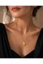 Natural Citrine Stone Pendant (Abundance, Blessings, and Luck)