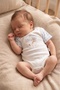 Carousel Organic Printed Short Sleeve Snap Fastener Bodysuit Set 100% Cotton - Baby Boy - 7