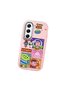 Pink Silicone Case Compatible with Tecno Camon 40 Pro 5g (Cm7) with Shock-Absorbing Camera Protections - 3