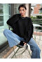 Women's Oversize Crew Neck Knitwear Sweater Loose Long Sleeve Soft Textured Casual Basic Sweater - 5