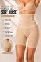 Women's High Waist Laser Cut Corset Shorts – Effective, Non-Marking, Shaping Women's Long Shorts Corset